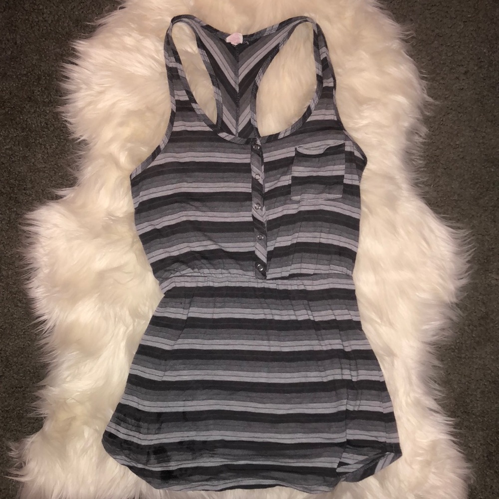 Cute striped tank